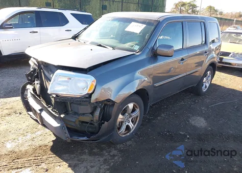 2012 Honda Pilot Ex из США, поврежденный, VIN 5FNYF4H48CB053826